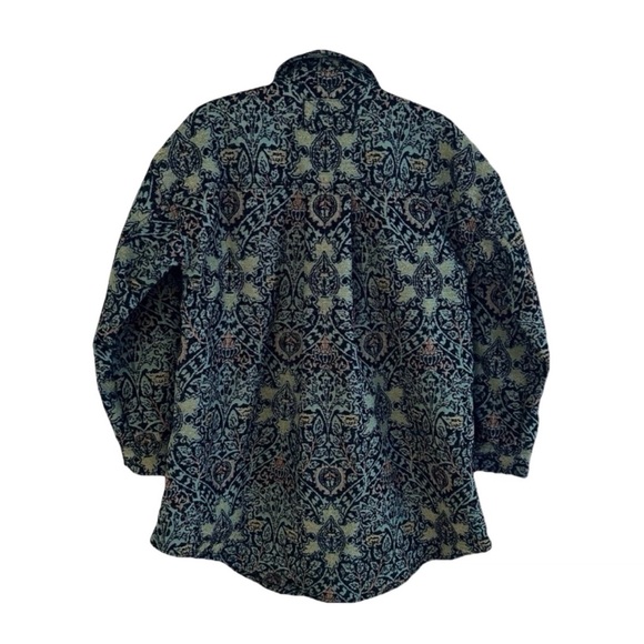 Free People We The Free Fog Jacquard Shirt NWT M - Picture 3 of 7